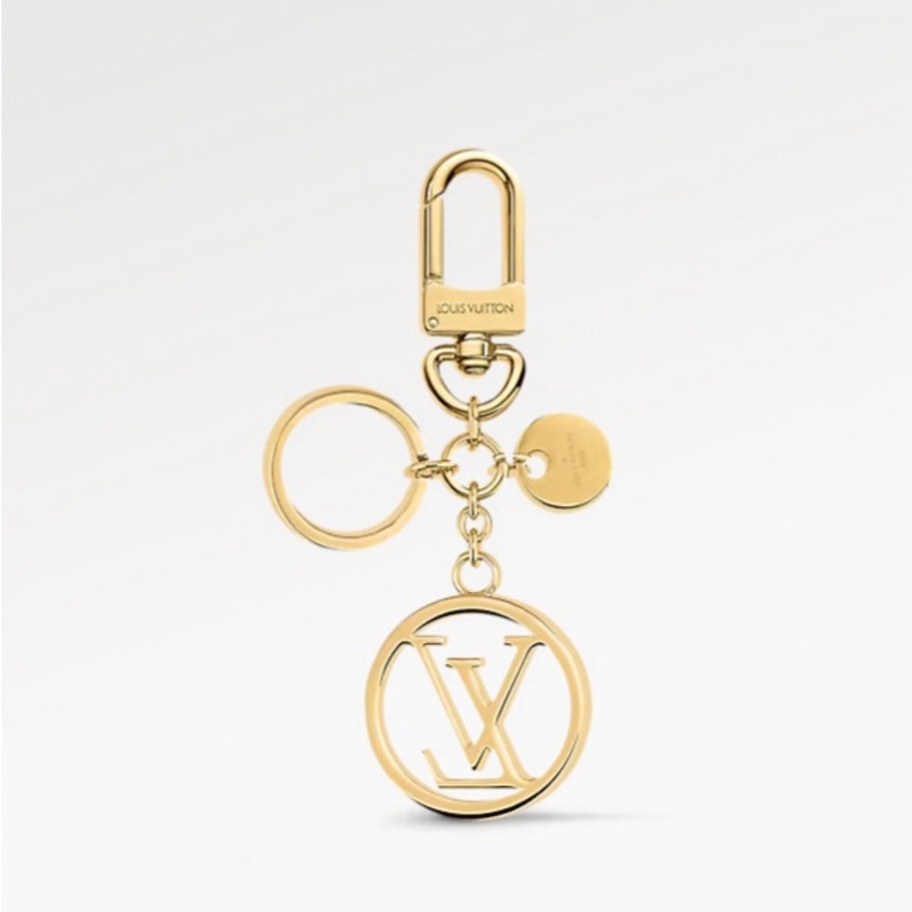 LV Circle Bag Charm & Key Holder